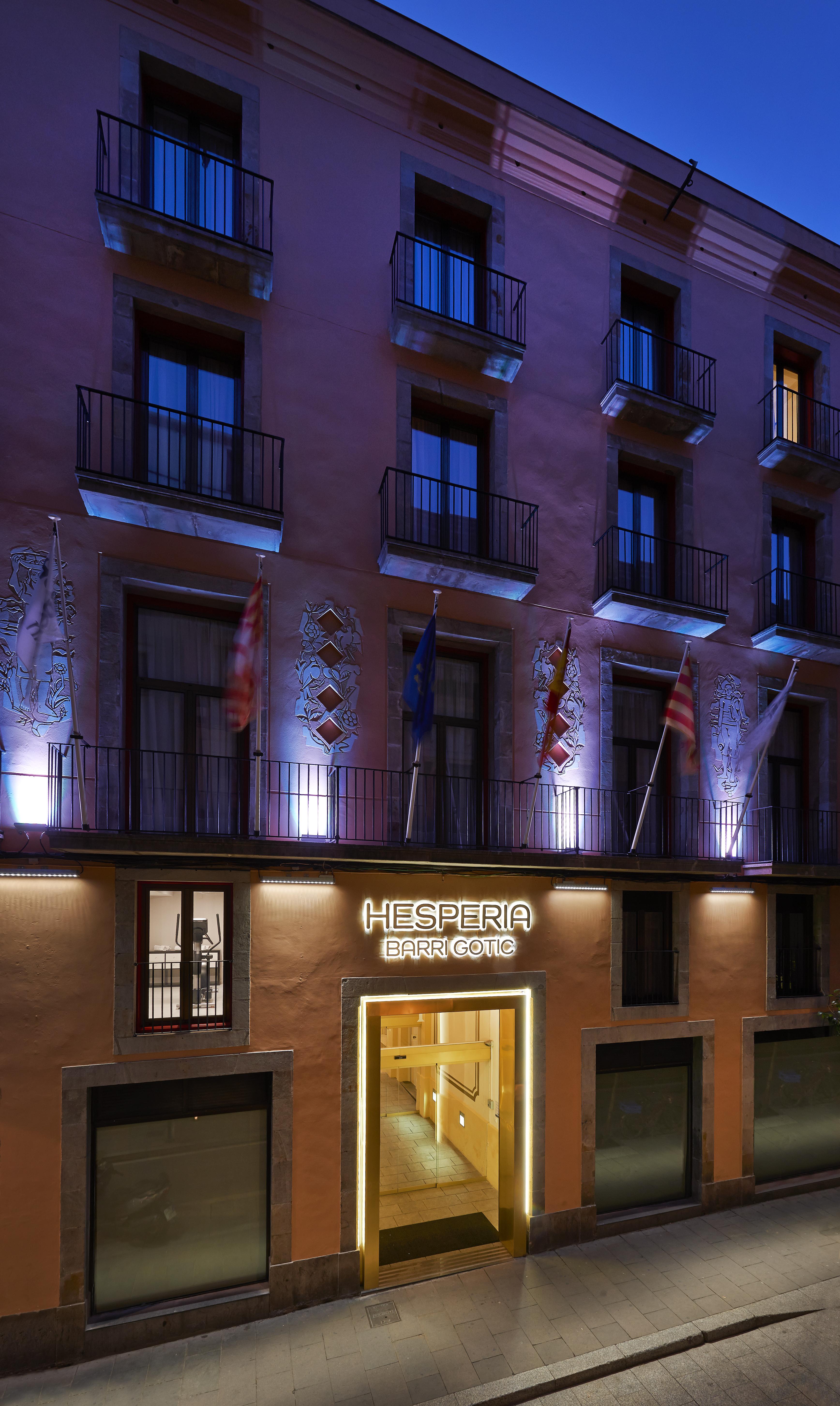 Hesperia Barcelona Barri Gòtic Hotel Exterior foto