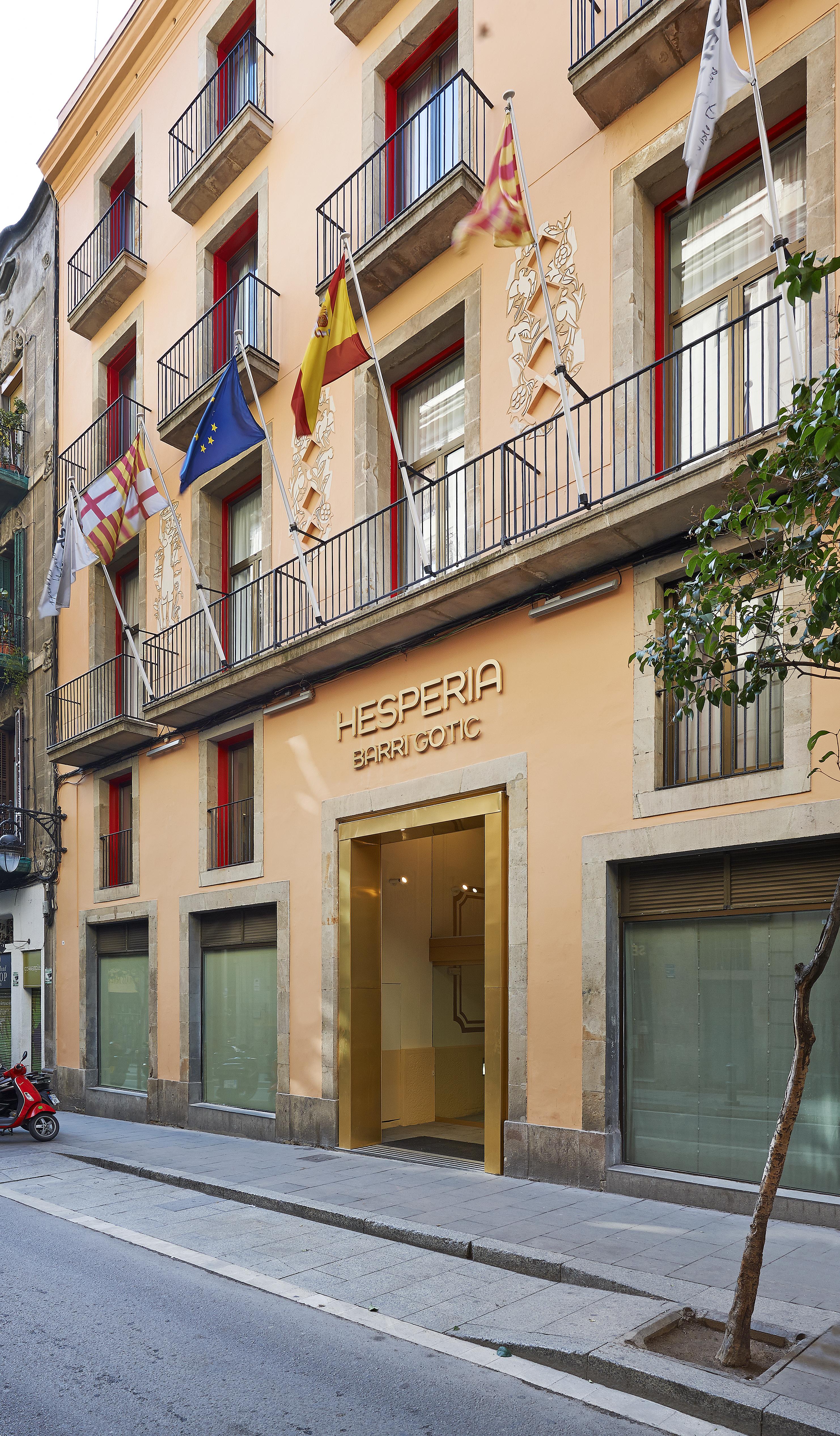 Hesperia Barcelona Barri Gòtic Hotel Exterior foto